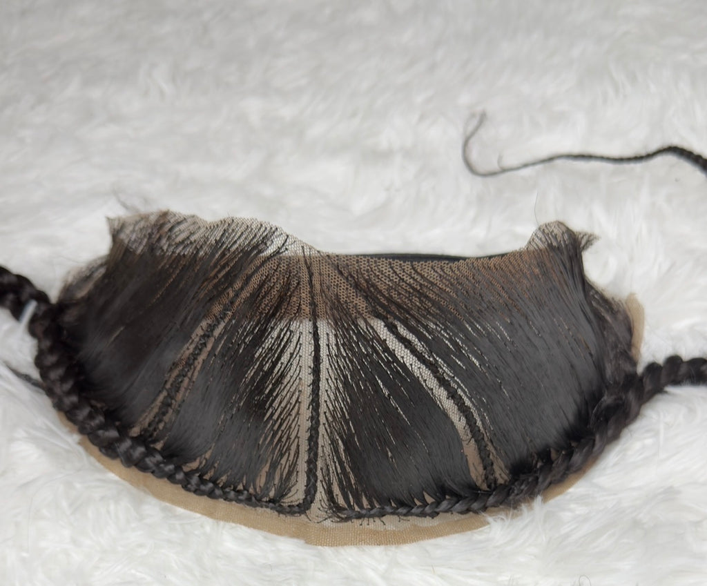 Glueless frontal + Band Wig