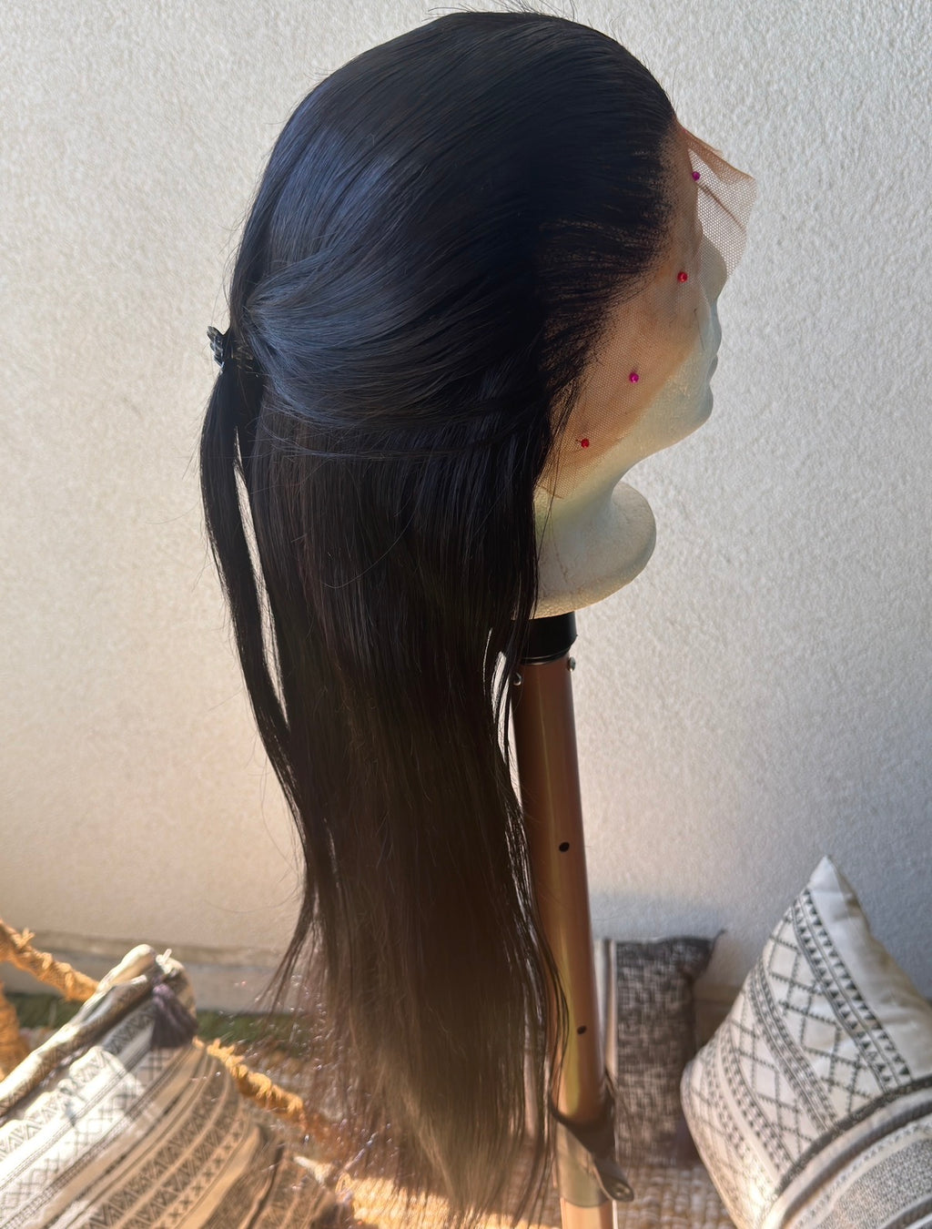 30” DD Silky Straight Wig
