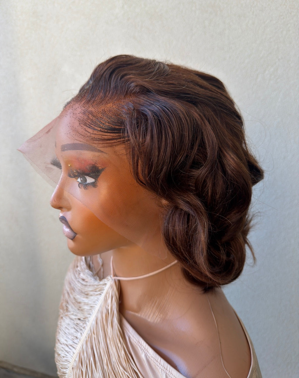 14” SDD Flip Bounce Brown Wig