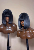 10” Fringe Bob wig