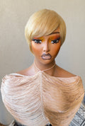 Blond Skull Cap Wig