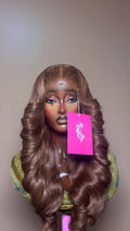 24” Honey Brown Wig