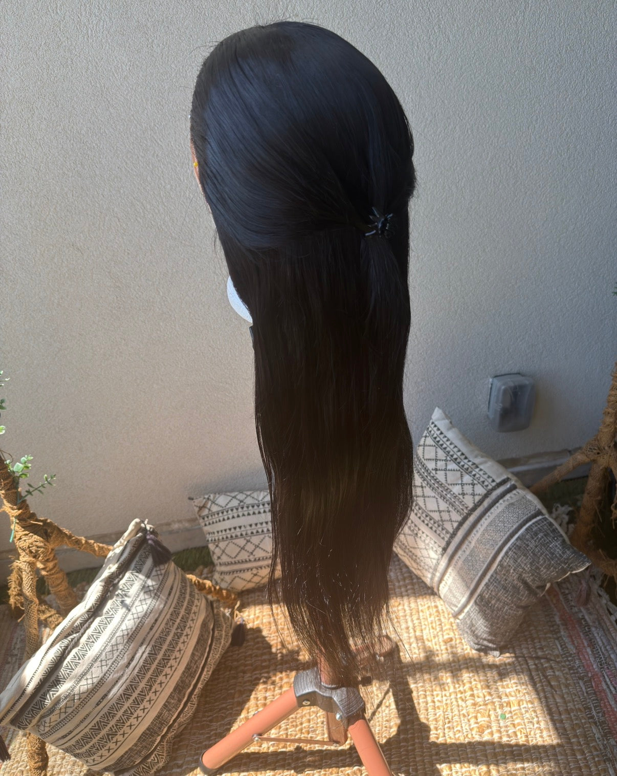 30” DD Silky Straight Wig