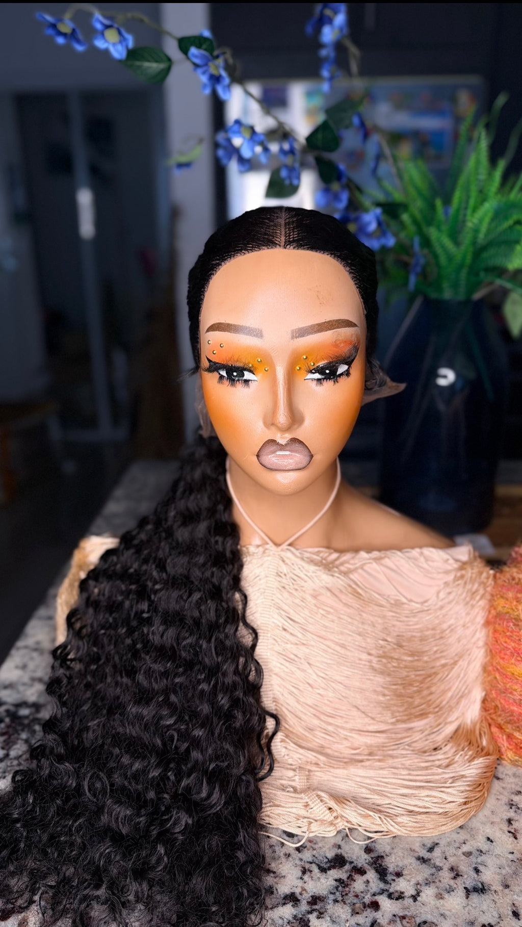 360 Ponytail Curly Wig