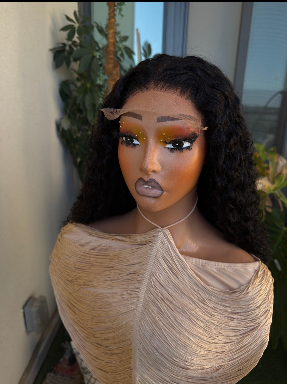 30” SDD Jerry Curls Wig