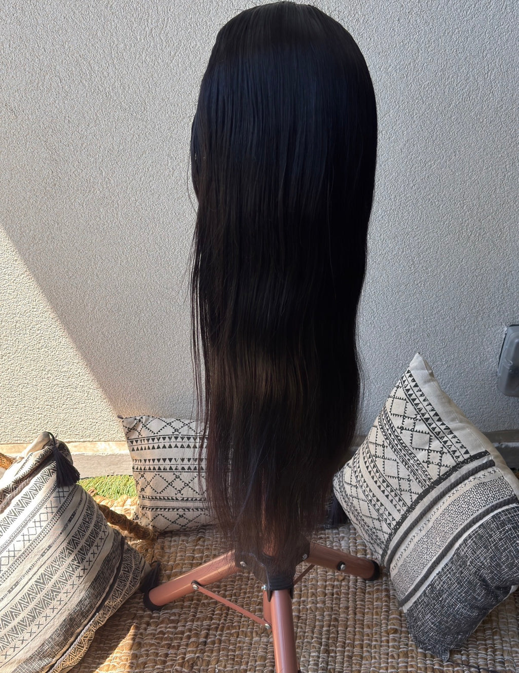 30” DD Silky Straight Wig