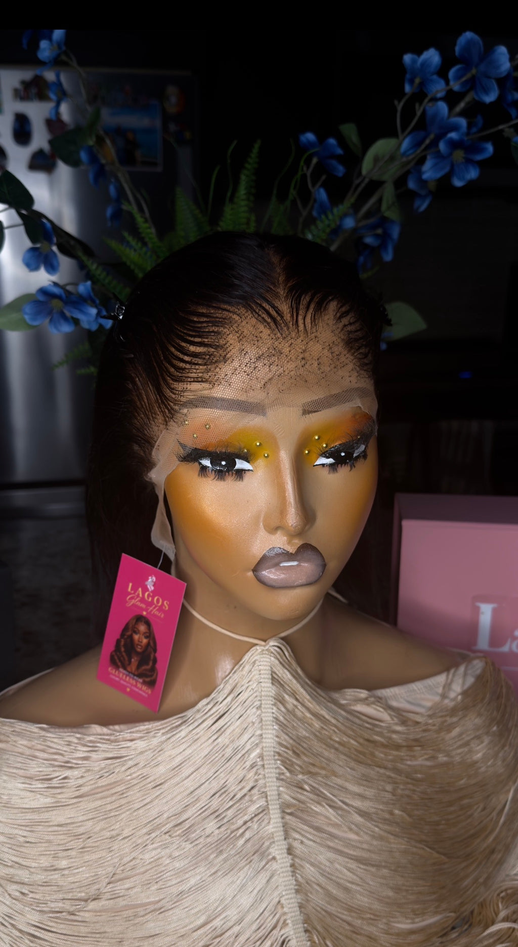10” Lagos hairline bob